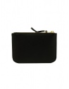 Comme des Garçons SA8100OP outside pocket black rectangular purse SA8100OP BLACK price