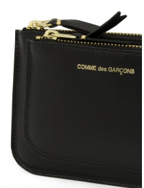 Comme des Garçons SA8100OP outside pocket black rectangular purse wallets buy online