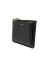 Comme des Garçons SA5100OP outside pocket black leather pouch shop online wallets
