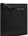 Comme des Garçons SA5100OP outside pocket black leather pouch SA5100OP BLACK buy online