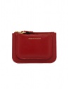 Comme des Garçons SA8100OP portamonete a busta rosso con tasca esterna acquista online SA8100OP RED