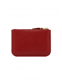 Comme des Garçons SA8100OP red pouch purse with external pocket price