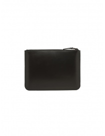 Comme des Garçons SA5100VB very black leather zippered pouch buy online