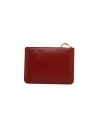 Comme des Garçons SA5100OP red leather pouch with external pocket SA5100OP RED price