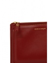 Comme des Garçons SA5100OP red leather pouch with external pocket SA5100OP RED buy online