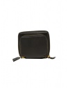 Comme des Garçons portafogli nero quadrato con tasca esterna SA2100OP acquista online SA2100OP BLACK