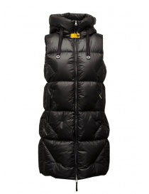 Parajumpers Zuly gilet lungo imbottito nero PWPUHY35 ZULY PENCIL