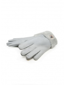 Gloves online: Parajumpers Shearling grey suede gloves