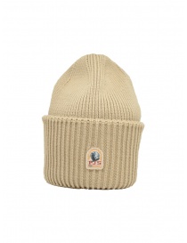 Parajumpers beige wool beanie with high edged PAACHA10 STREET TAPIOCA order online