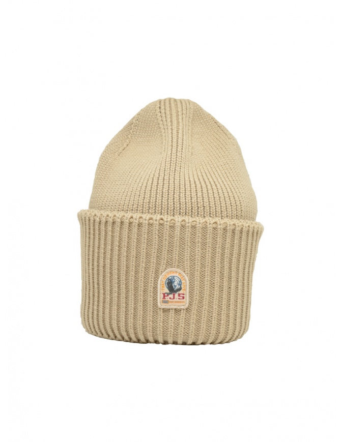 Parajumpers berretto in lana beige con bordo alto PAACHA10 STREET TAPIOCA cappelli online shopping