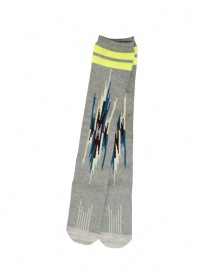 Socks online: Kapital 84 Ortega light grey socks
