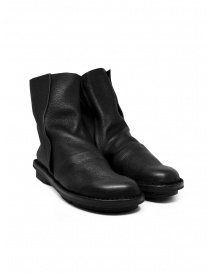 Womens shoes online: Trippen Vector black ankle boots in deer leather