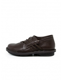 Trippen Thrill low brown shoes with side strings
