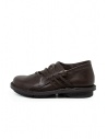 Trippen Thrill low brown shoes with side strings shop online womens shoes