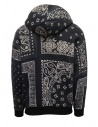 Kapital Kesa bandana pattern black hoodie shop online mens jackets