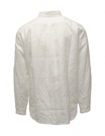 Kapital long sleeve white linen shirt