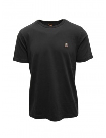 Parajumpers Patch black t-shirt with front logo patch PMTSBT02 PATCH BLACK order online