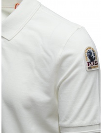 Parajumpers Basic polo shirt in milk white price