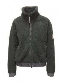Parajumpers Sori black plush sweatshirt with zip PWFLPF32 SORI BLACK order online