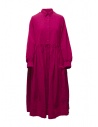 Casey Casey Ethal maxi chemisier dress in raspberry-colored cotton buy online 21FR451 RASPBERRY