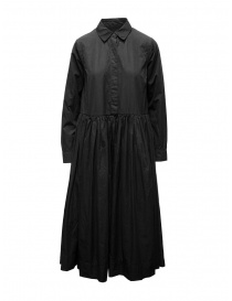 Casey Casey Heylayanue black shirt-dress in cotton STF0004 BLACK order online