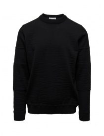 Men s knitwear online: S.N.S Herning black wool sweater