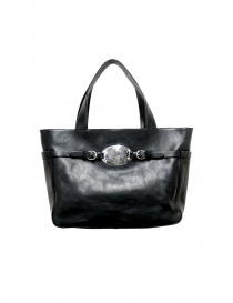 Black leather Il Bisonte bag - limited edition A1721/3 order online