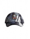 Parajumpers blue printed baseball cap buy online PAACHA46 OUTBACK CAP D.AVIO B.