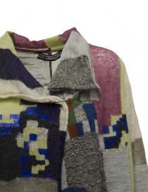 M.&Kyoko cardigan lungo multicolore in lana sottile acquista online