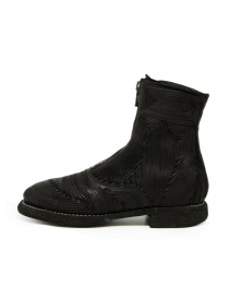 Guidi 210WZ_RC black ankle boots in shaped horse leather