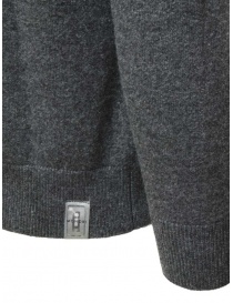 Monobi French Terry granite grey cashmere pullover