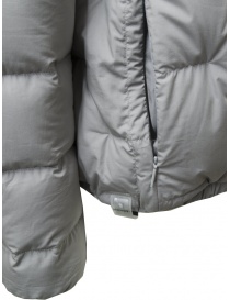 Monobi Cotton Pop light grey sustainable down jacket mens jackets buy online