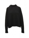 Ma'ry'ya maglia con cappuccio in lana nera acquista online YLK056 B8BLACK