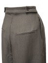 A Tentative Atelier pantaloni ampi drappeggiati marroni P23246B02B DARK BROWN acquista online
