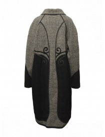 Commun's Prince of Wales coat with black panels