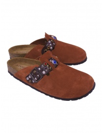 Womens shoes online: Post&Co. brown suede sandals