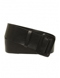 Belts online: Post&Co. black leather band belt