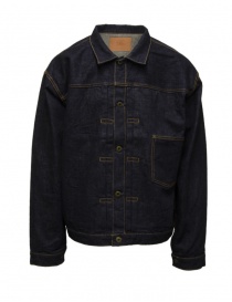 Mens jackets online: Japan Blue Jeans dark blue denim jacket
