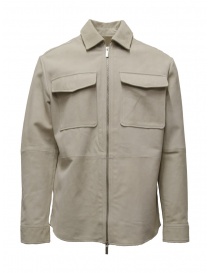 Selected Homme light beige suede jacket online