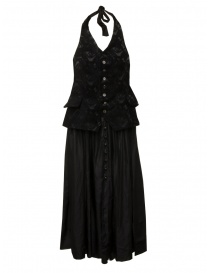 A Tentative Atelier Sarton jacquard vest dress SARTON BLACK A2324761B
