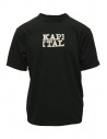 Kapital black T-shirt "KAP][TAL" buy online EK-1481 BLACK