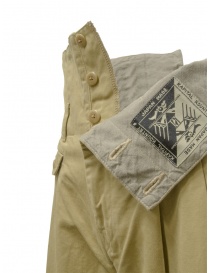 Kapital Baron pantaloni ampi a vita alta beige pantaloni donna prezzo