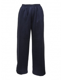 Pantaloni donna online: Cellar Door Tilde pantaloni ampi in maglia blu