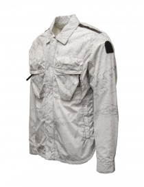 Parajumpers Millard PR giacca bianca stampa Wireframe