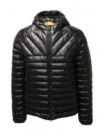 Parajumpers Miroku short thin shiny black down jacket PMPUTC02 MIROKU BLACK 0541 order online