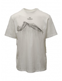 Parajumpers Cristallo 3D printed white T-shirt PMTSMZ06 CRISTALLO BIANCO 0501 order online