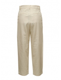 Dune_ Ivory white cotton trousers