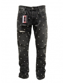 Victory Gate studded black jeans VG1SMREGFESTUD.BK order online