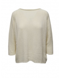 Ma'ry'ya sweater in milky white cotton online