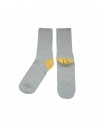 Kapital Happy Heel light blue socks with smiley heels buy online EK-1363 SAX